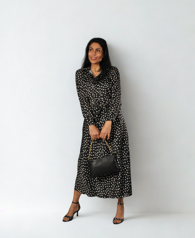 Set Aurora - Rok en Blouse met Polkadot Print