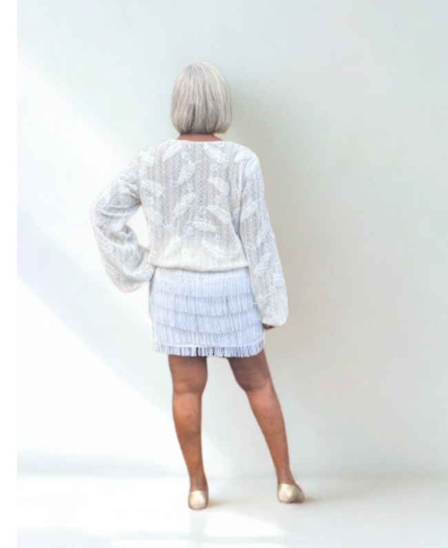 Feestelijke rok voor dames, combineer met top of blazer