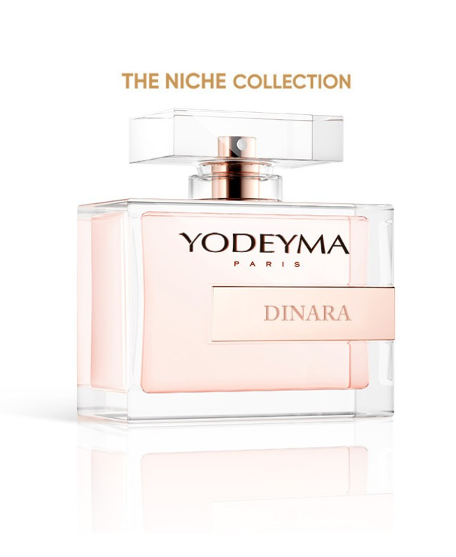 DINARA parfum Yodema - roos, tonkaboon en muskus bij Donna Colori Rotterdam