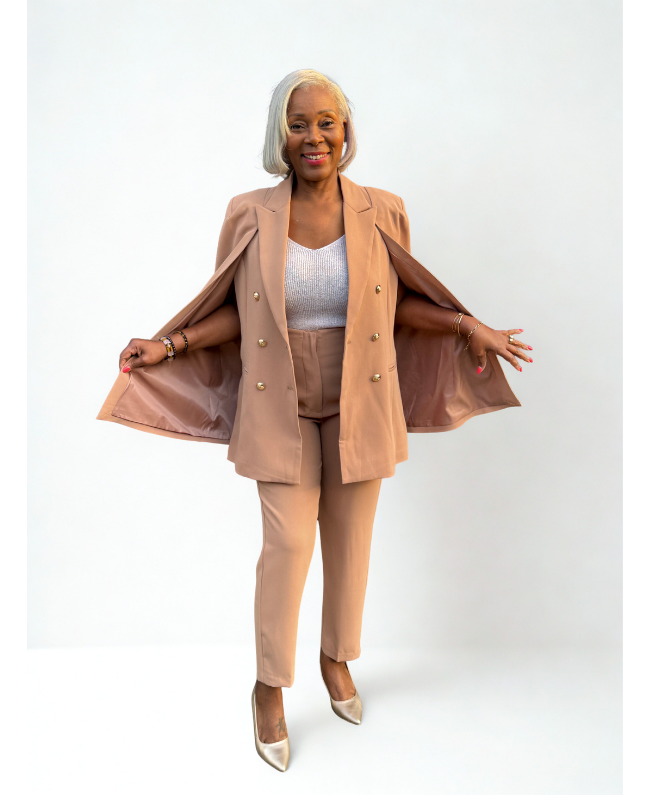 
                      
                        Cape Colbert - Dames Blazer Cape
                      
                    