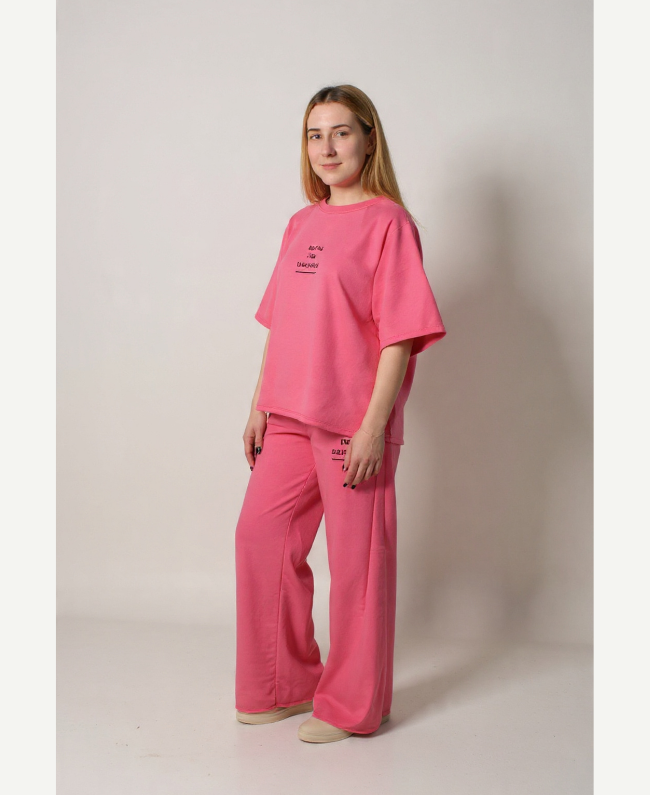 Loungewear set Fake People statement - Donna Colori Rotterdam