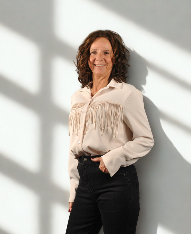 Blouse met franjes – stijlvolle dames blouse tot maat 44 bij Donna Colori