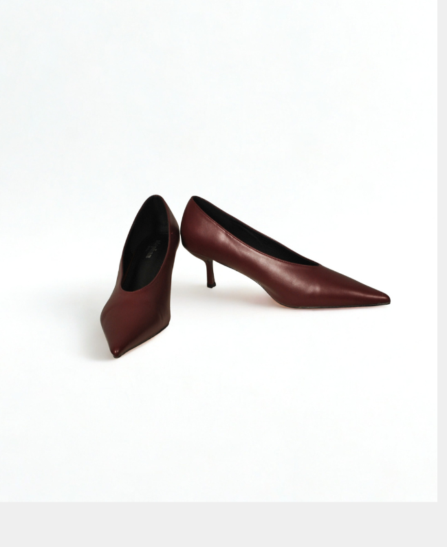 Elegante damespump – puntneus pump Stefanie met chique 6 cm hak