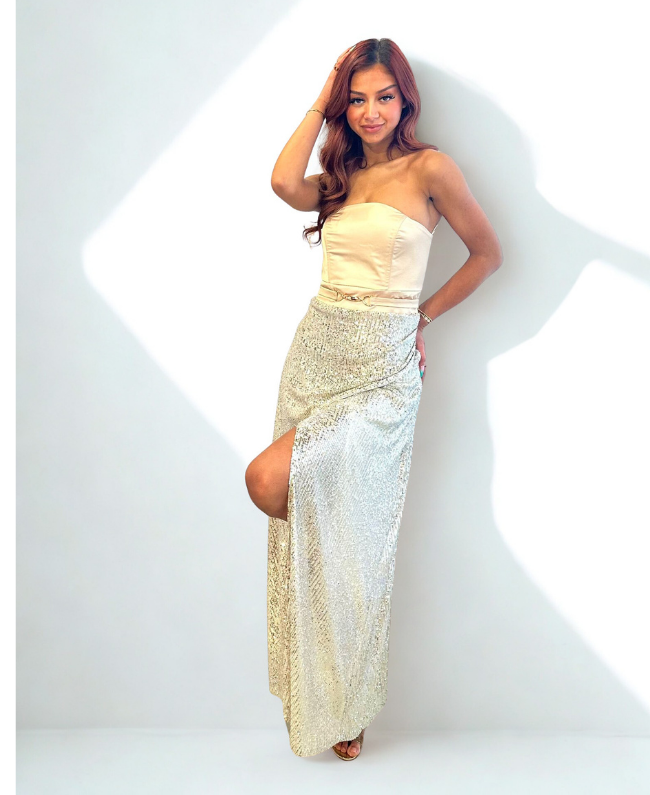 Galajurk glitter elegant bruiloft gala feestelijk dames Rotterdam