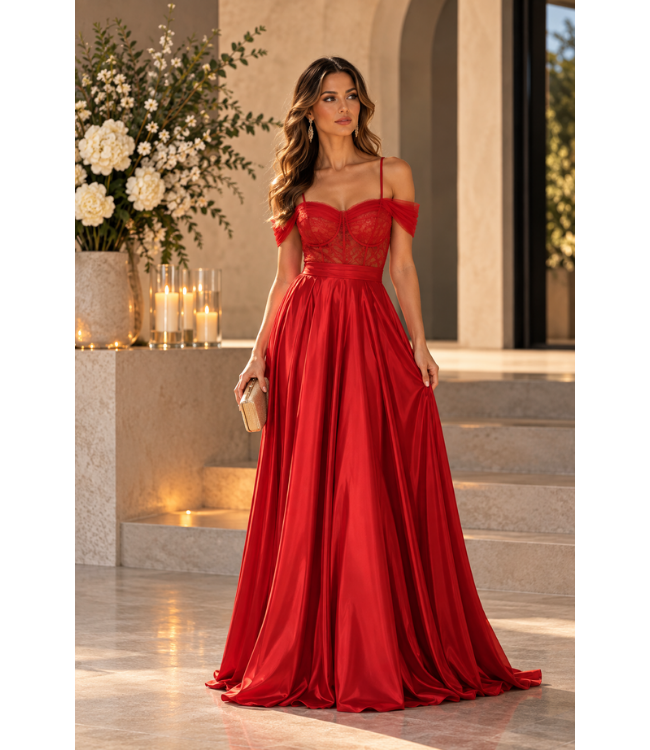 Dress Lisa galajurk voor dames van Donna Colori
