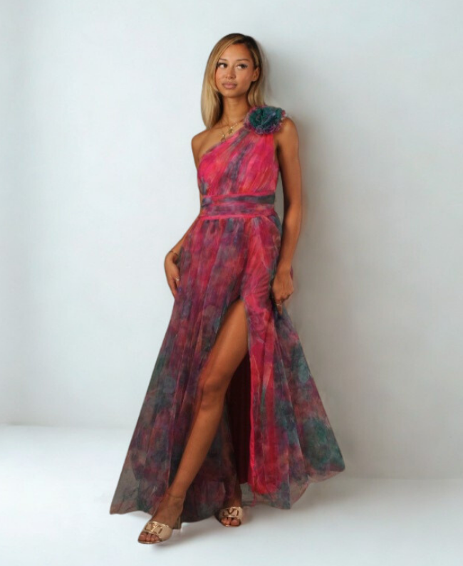 Gala-feestjurk dames – elegante avondjurk verkrijgbaar bij Donna Colori Rotterdam.