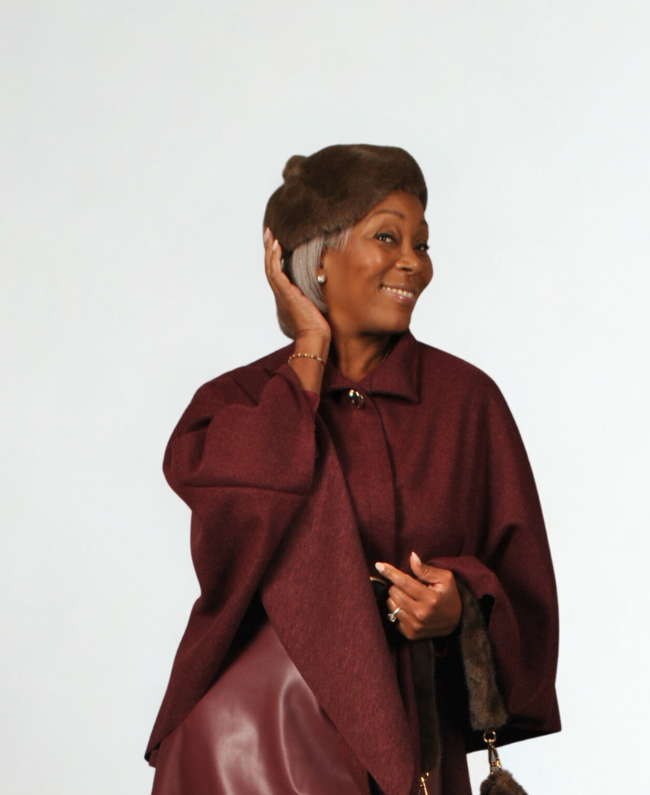 Baret Fluffy - Zachte Dames Baret Hoed Italiaanse Stijl