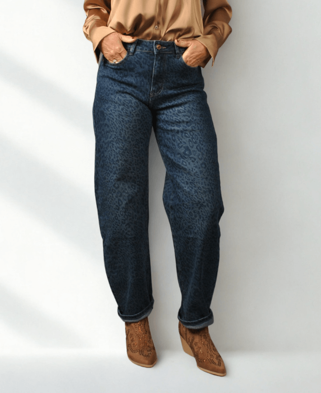 
                      
                        Ballonjeans dames luipaardprint – stijlvolle, comfortabele trendbroek van Donna Colori.
                      
                    