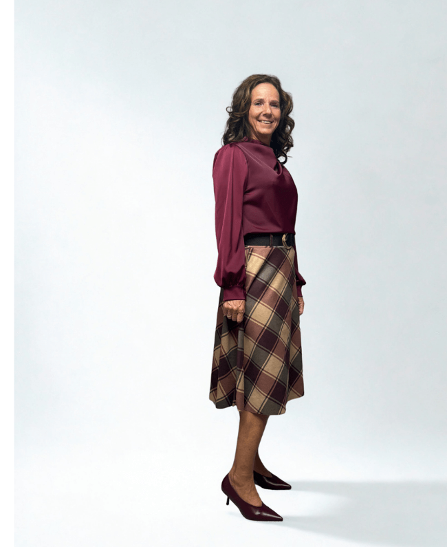 
                      
                        Ruitmotief damesrok modieus en comfortabel, te dragen tot maat 42 – trendy Italiaanse damesmode bij Donna Colori
                      
                    