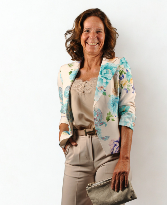 Blazer Donna Print Dames