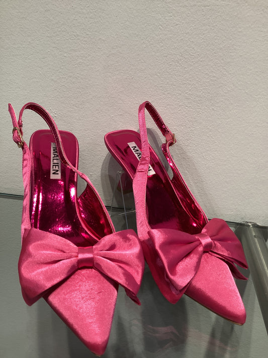 Slingback pump Roze