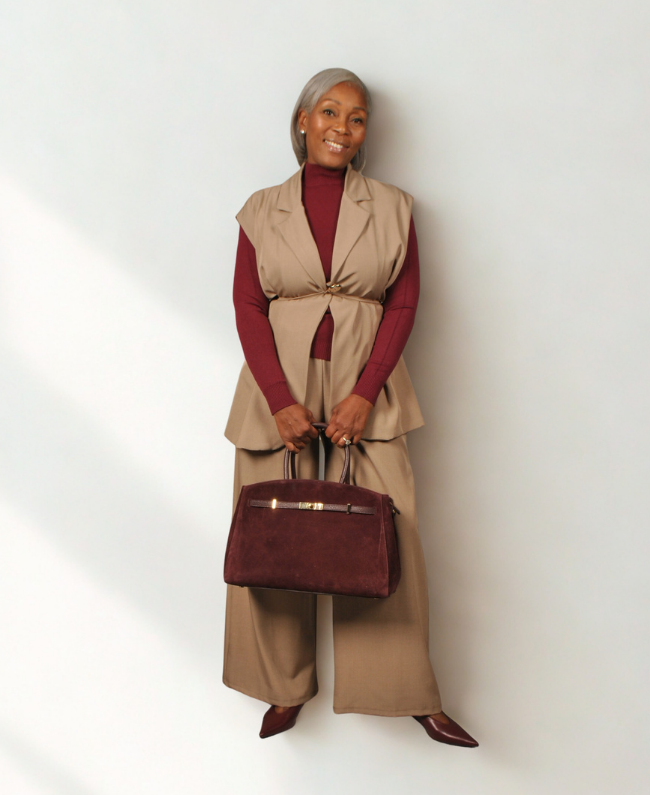 
                      
                        Set Yasmine - Bandplooipantalon met Gilet Dames
                      
                    