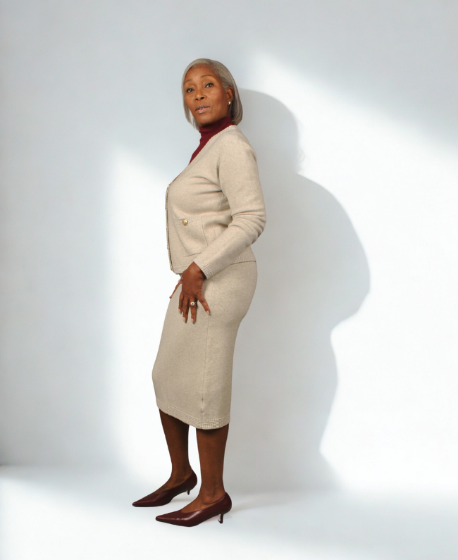 
                      
                        Elegante Italiaanse damesset – geschikt voor werk of feestelijke gelegenheid
                      
                    