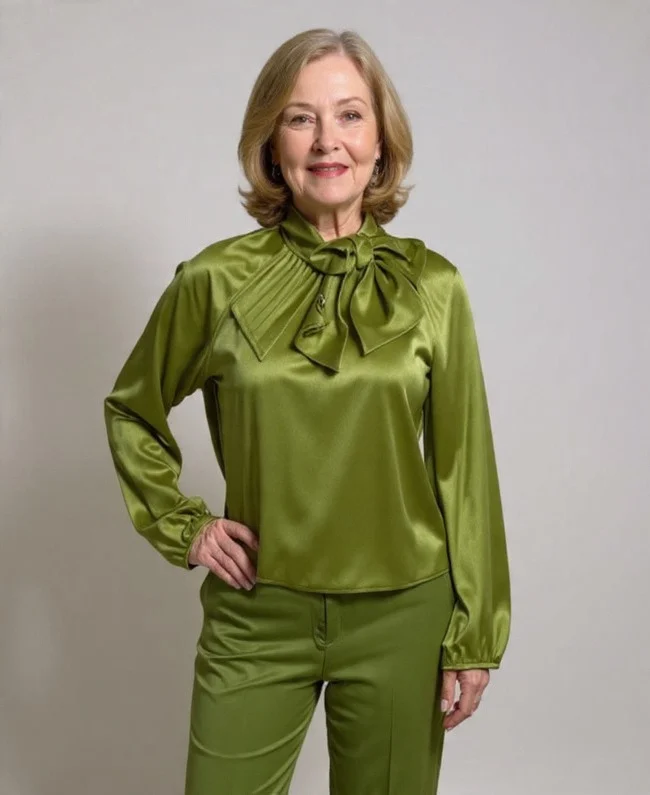 Blouse Arco - Blouse met Strikdetail