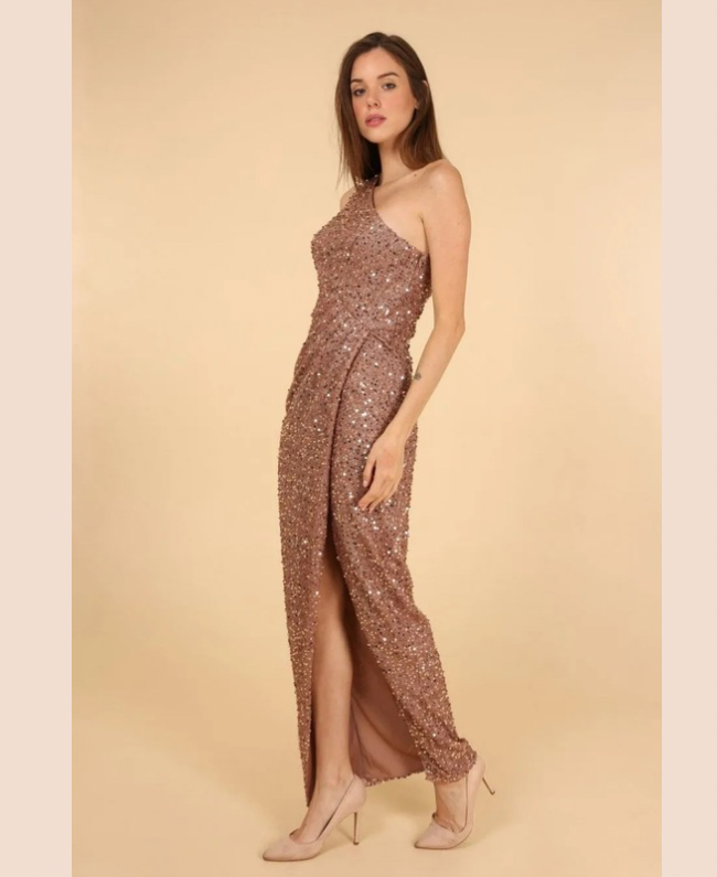 Elegante jurk met Delfts Blauw print - Dress Olanda Donna Colori Rotterdam