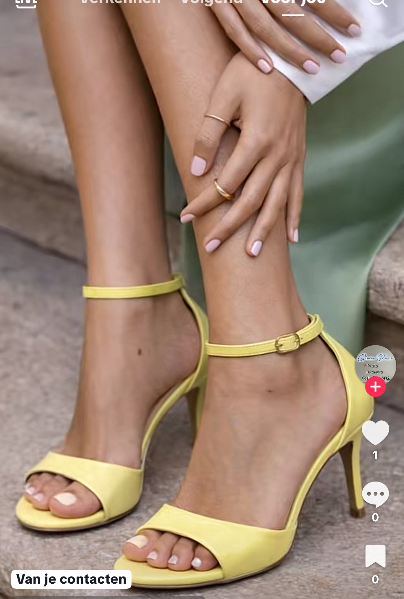 Elegante pumps 8cm hak Pump Napels - Donna Colori Rotterdam