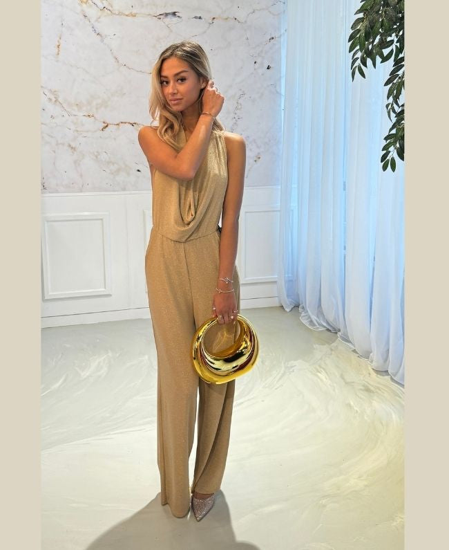 Jumpsuit goud