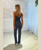 Jumpsuit jeans glitter