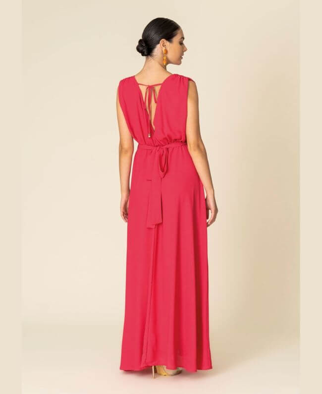 DRESS  FUXIA